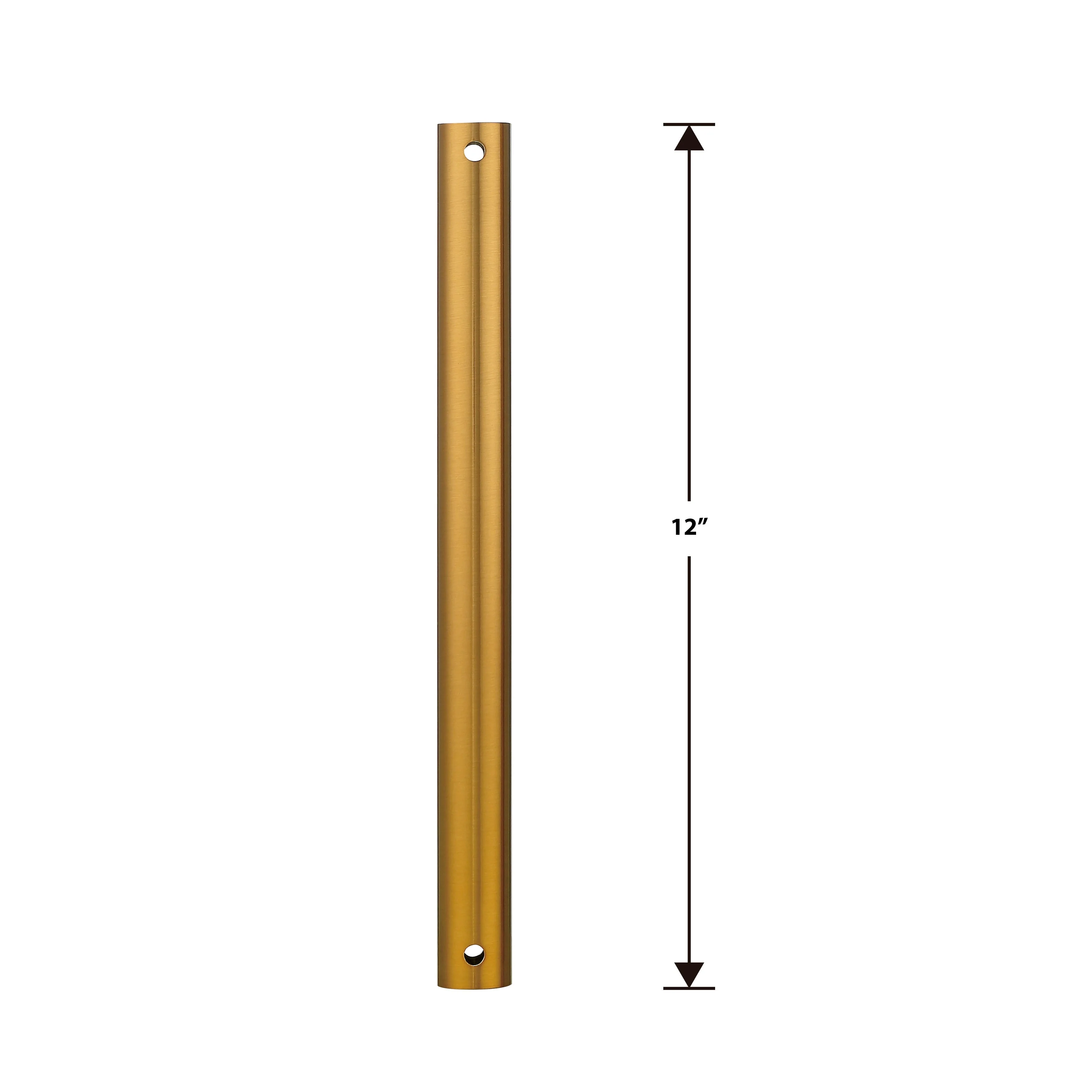 Steel Fandelier Downrod | Aged Brass - Image 3