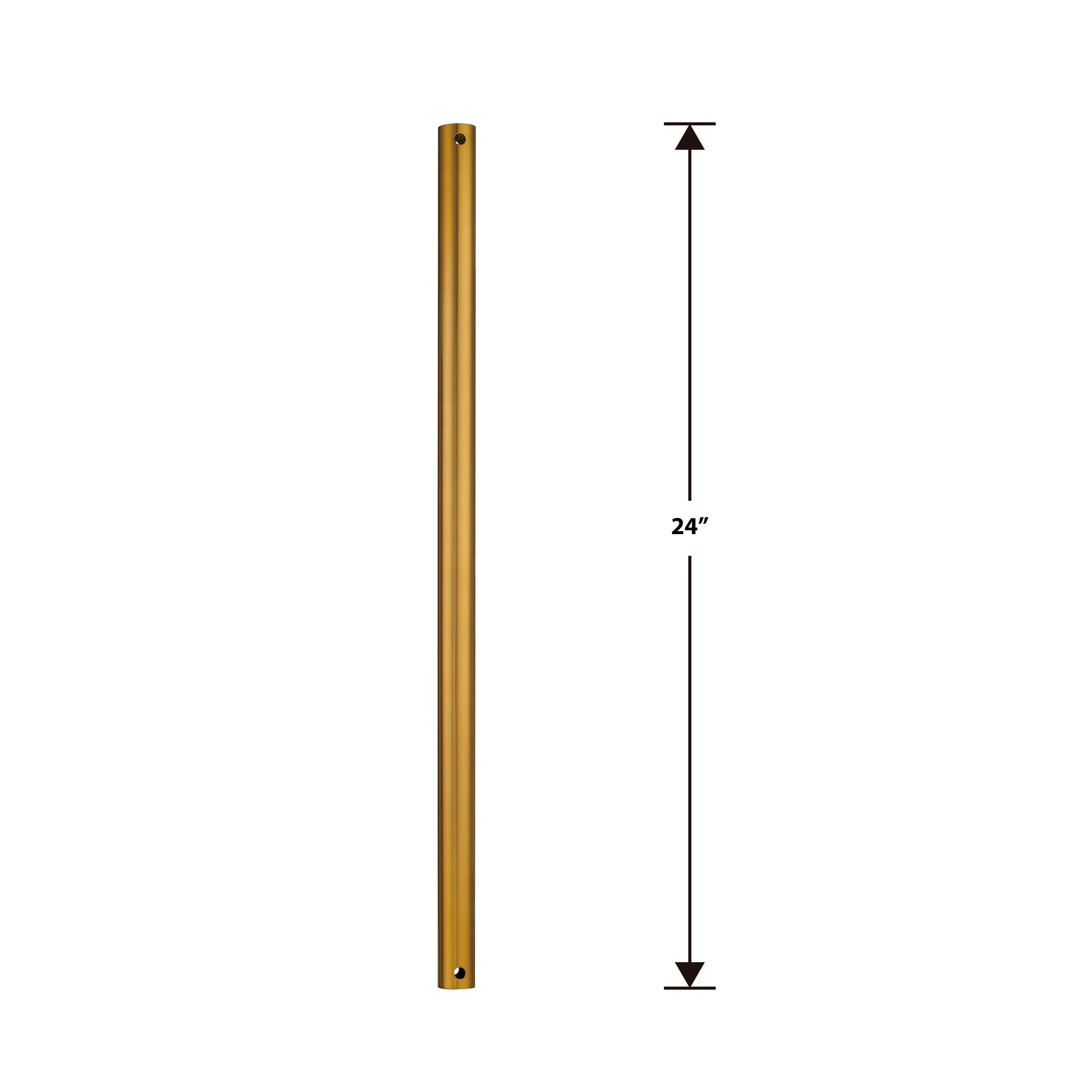 Steel Fandelier Downrod | Aged Brass - Image 5