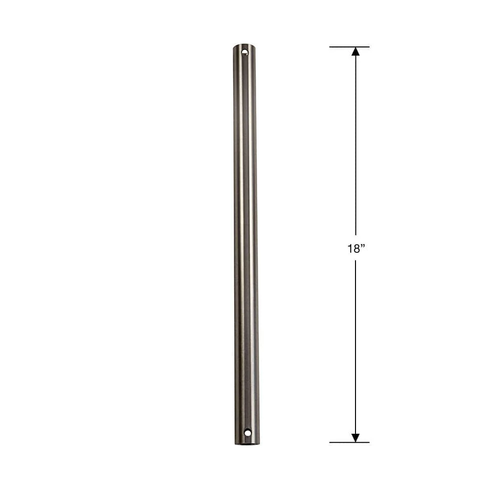Steel Fandelier Downrod | Brushed Nickel - Image 3