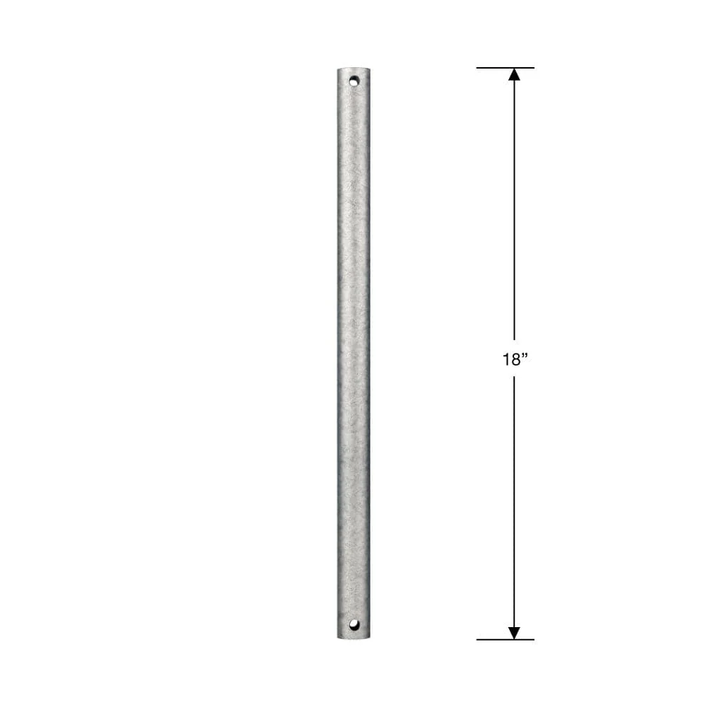 Steel Fandelier Downrod | Galvanized - Image 3