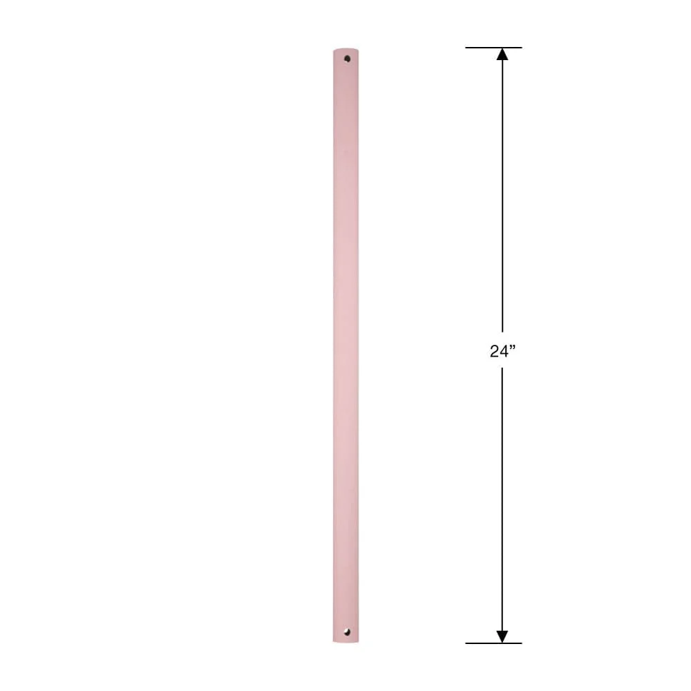 Steel Fandelier Downrod | Soft Pink - Image 4