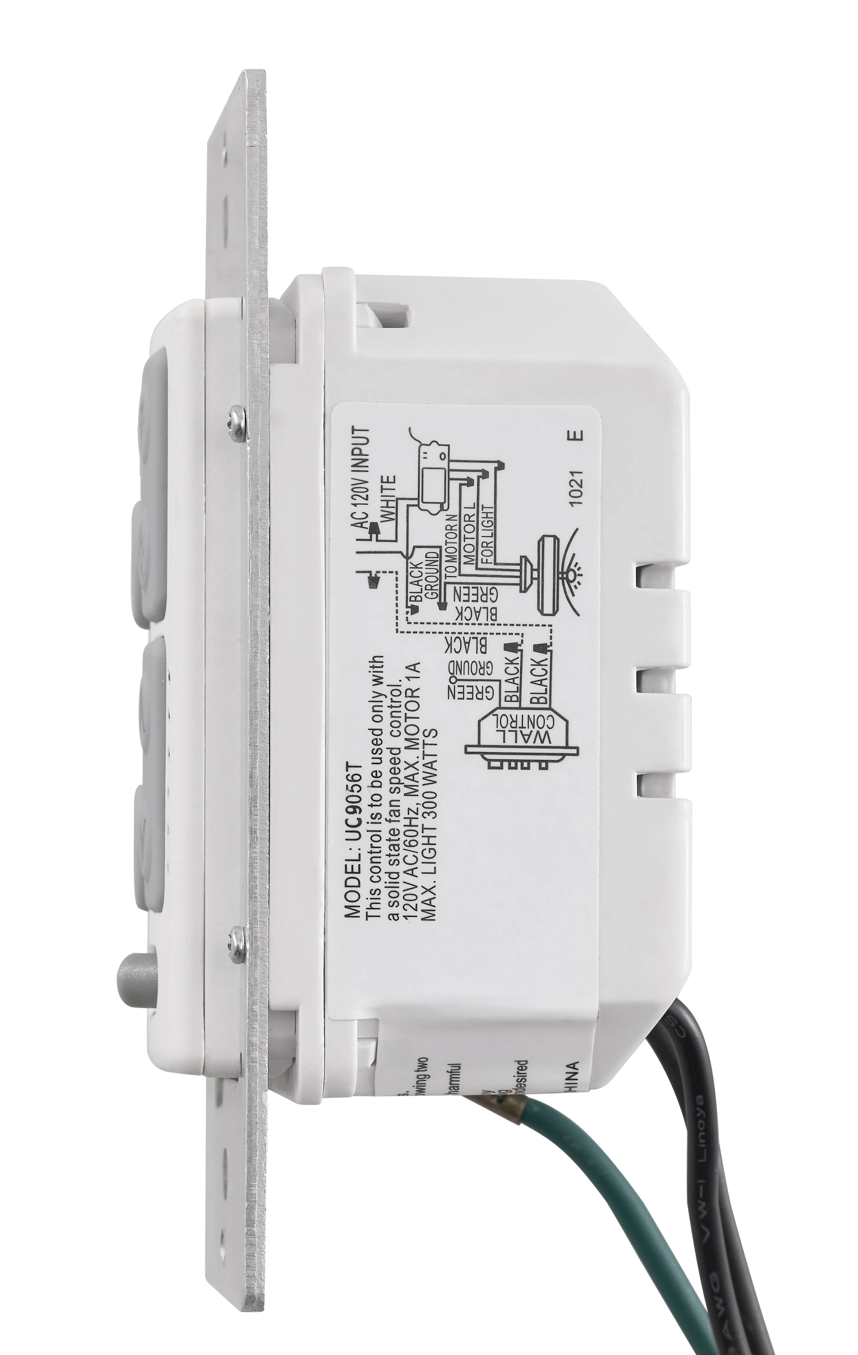 In-Wall Ceiling Fan Remote Control - Ravian & Cormac Fans - Image 3