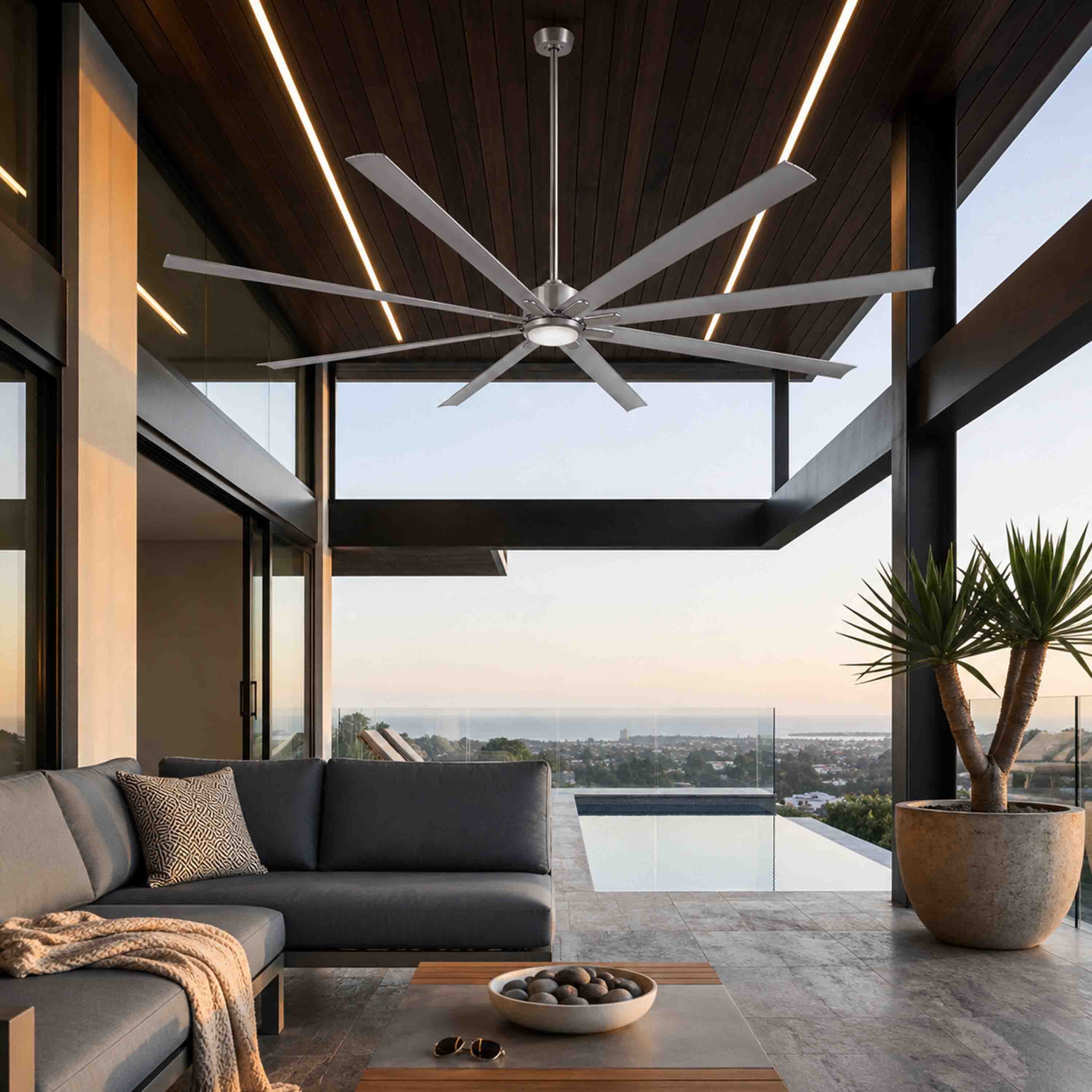 ORCA H₂O® 100" 8-Blade Ceiling Fan - Image 38