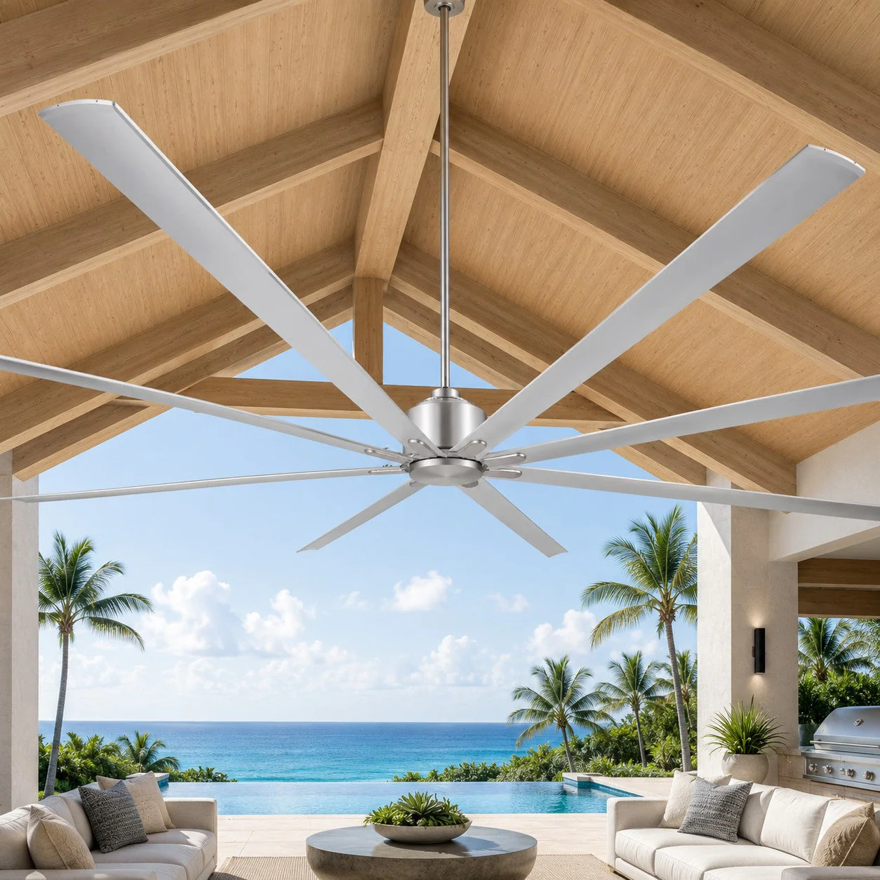 ORCA H₂O® 120" 8-Blade Ceiling Fan - Image 37