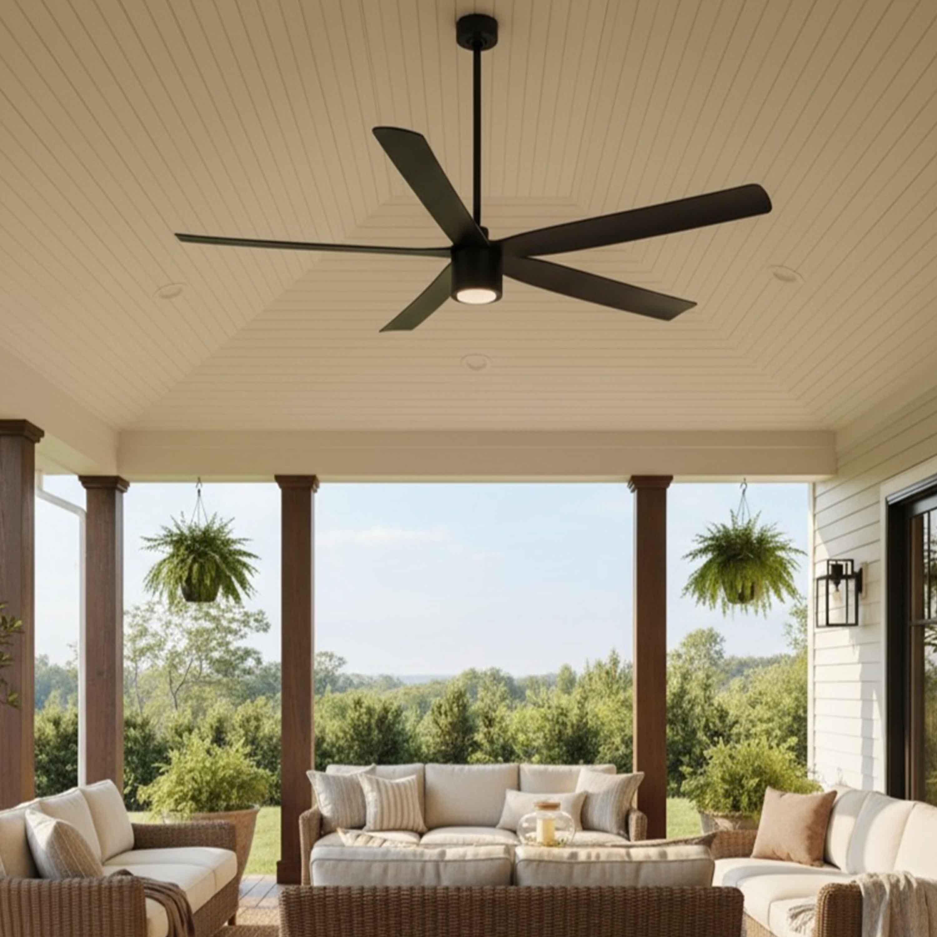 RAVIAN® 72" 5-Blade Large Ceiling Fan - Image 11