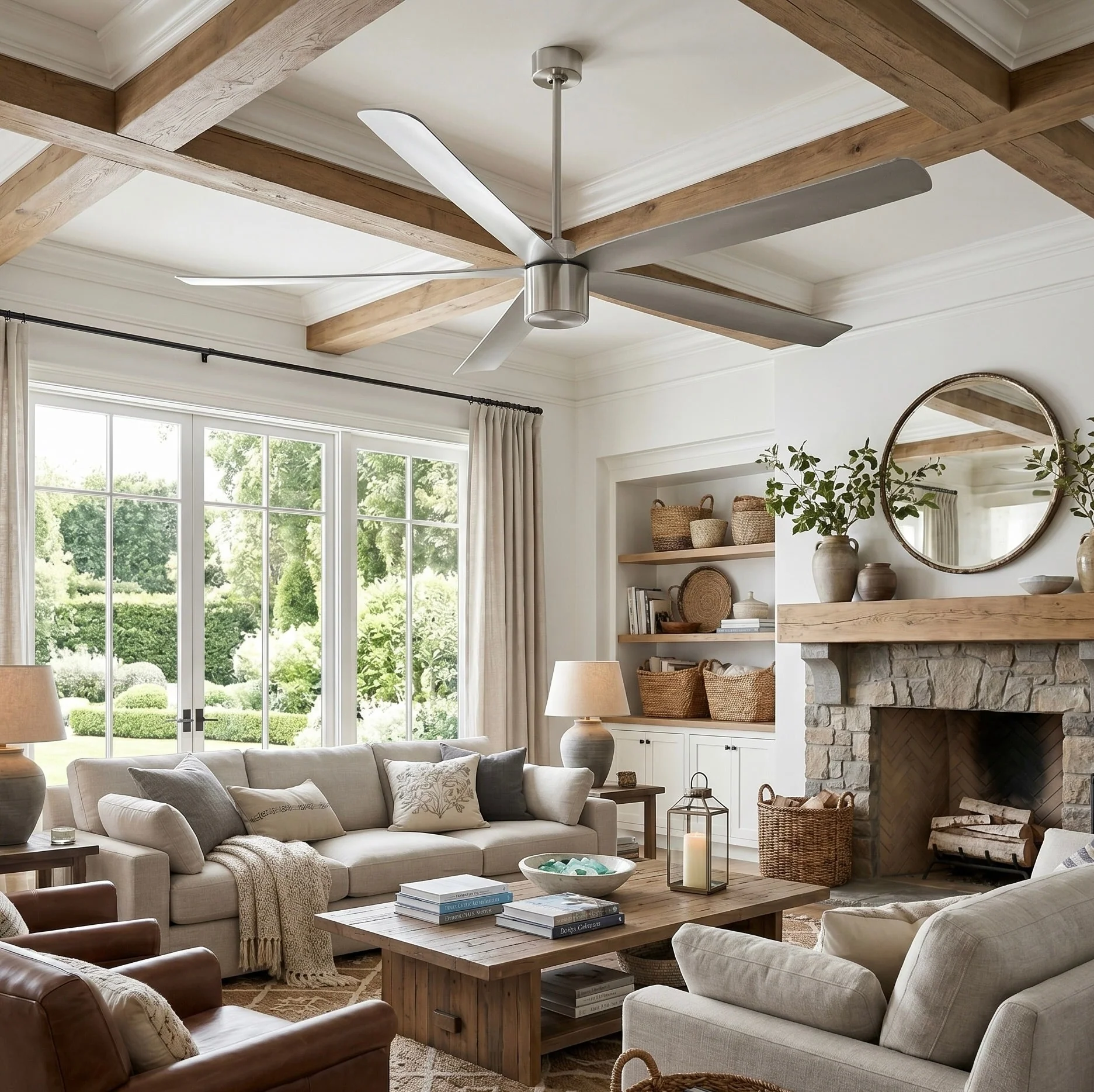 RAVIAN® 72" 5-Blade Large Ceiling Fan - Image 6